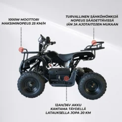 Sähkömönkijä Swoop Ranger 1000 W