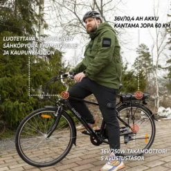 Sähköpyörä Swoop Classic 28”, miesten