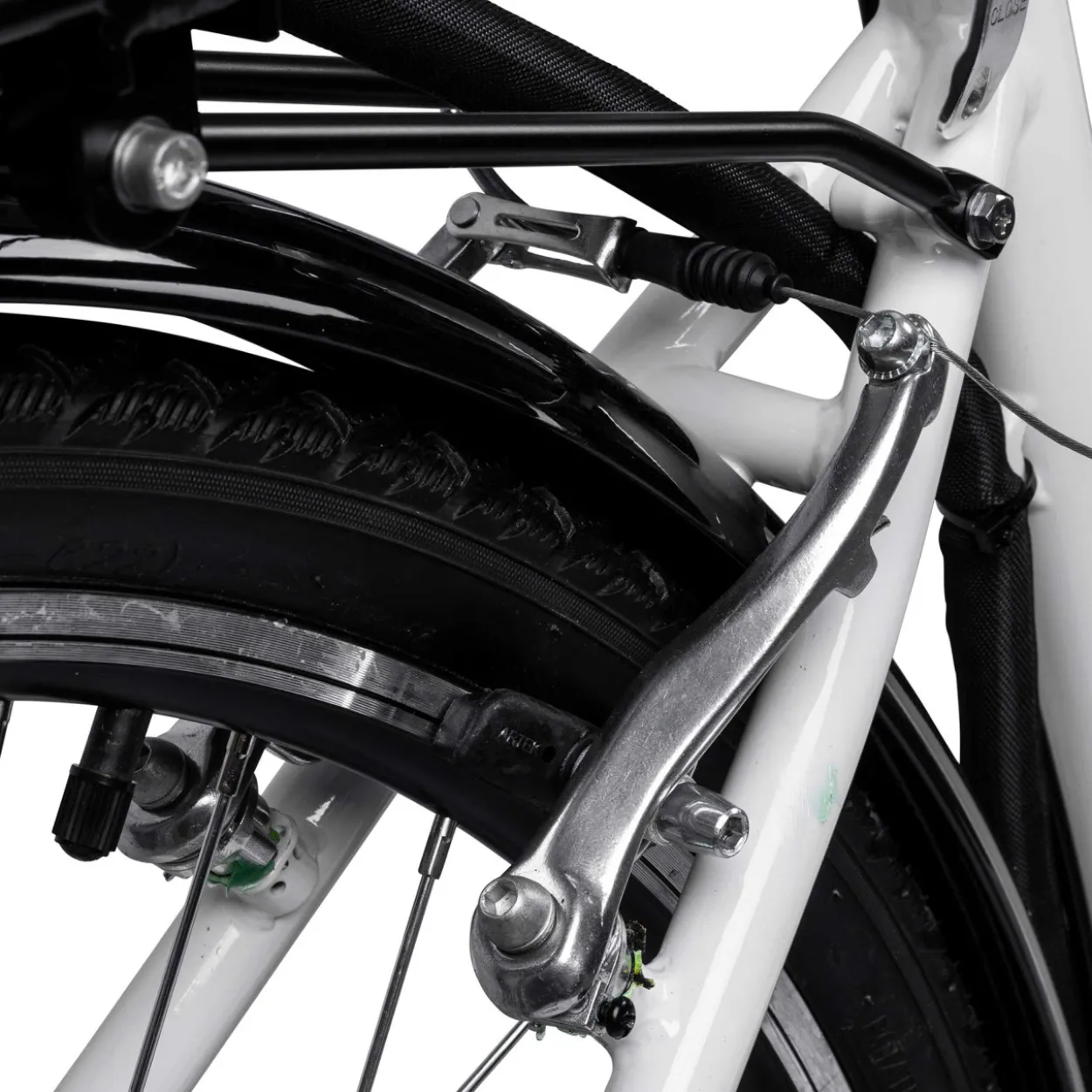 Sähköpyörä Swoop Classic 28", naisten, valkoinen