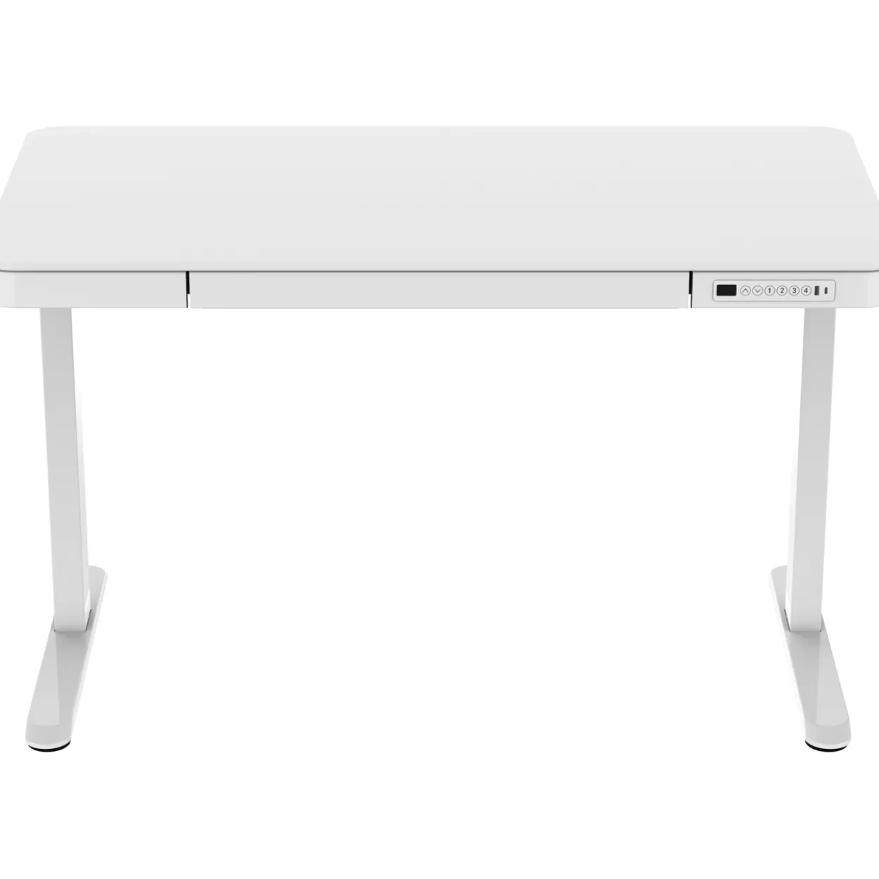 Sähköpöytä Lykke 120 x 60 cm Polar valkoinen