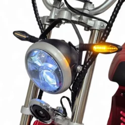 Sähköskootteri E-Go Evo2, punainen