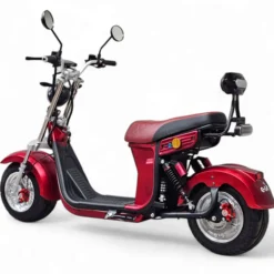 Sähköskootteri E-Go Evo2, punainen