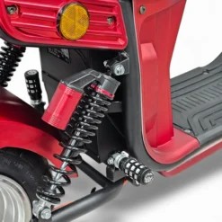 Sähköskootteri E-Go Evo2, punainen