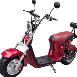 Sähköskootteri E-Go Evo2, punainen