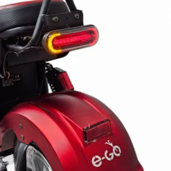 Sähköskootteri E-Go Evo2, punainen