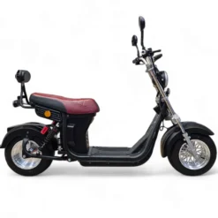Sähköskootteri E-Go Evo2, tupla-akku, musta