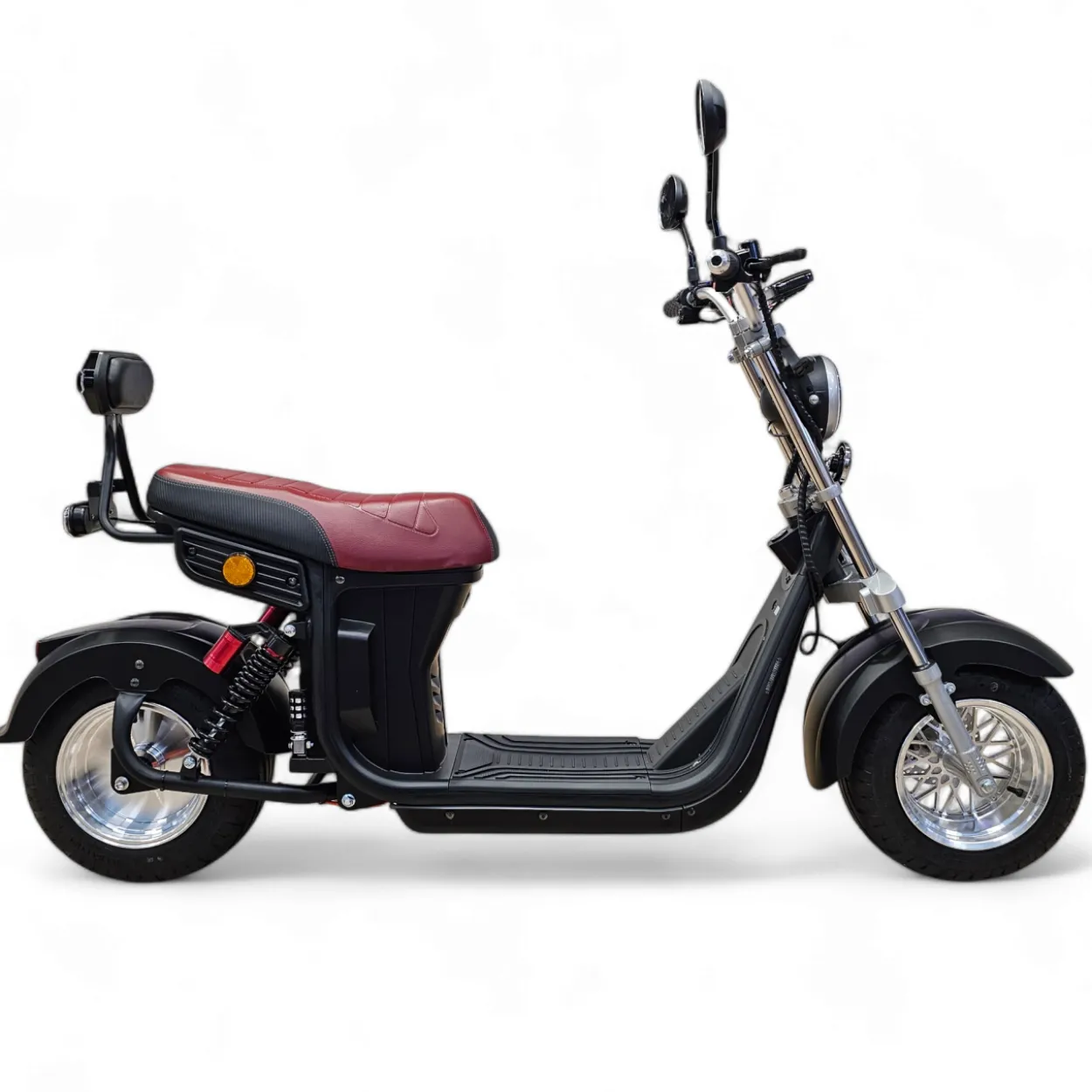 Sähköskootteri E-Go Evo2, tupla-akku, musta