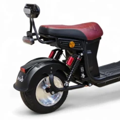 Sähköskootteri E-Go Evo2, tupla-akku, musta