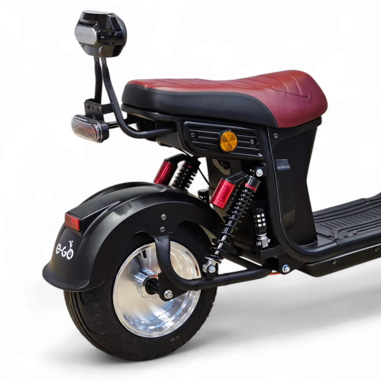 Sähköskootteri E-Go Evo2, tupla-akku, musta