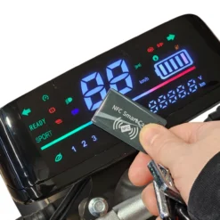 Sähköskootteri E-Go Evo2, tupla-akku, musta