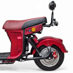 Sähköskootteri E-Go Evo2, tupla-akku, punainen