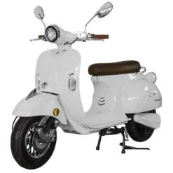 Sähköskootteri Racceway E-Century, valkoinen