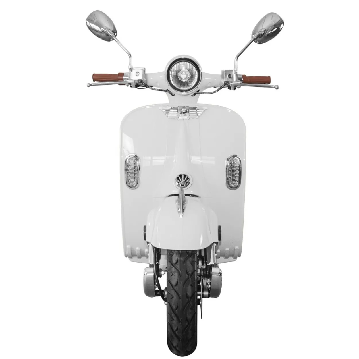 Sähköskootteri Racceway E-Century, valkoinen