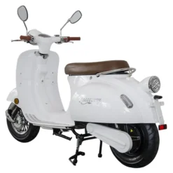Sähköskootteri Racceway E-Century, valkoinen