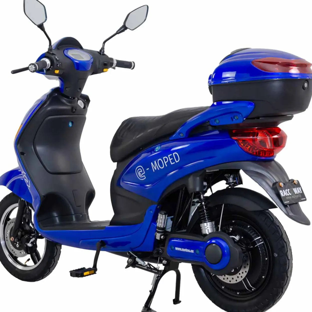 Sähköskootteri Racceway E-Moped, sininen