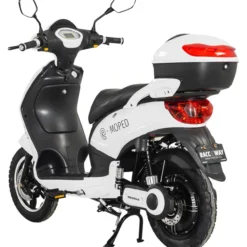 Sähköskootteri Racceway E-Moped, valkoinen