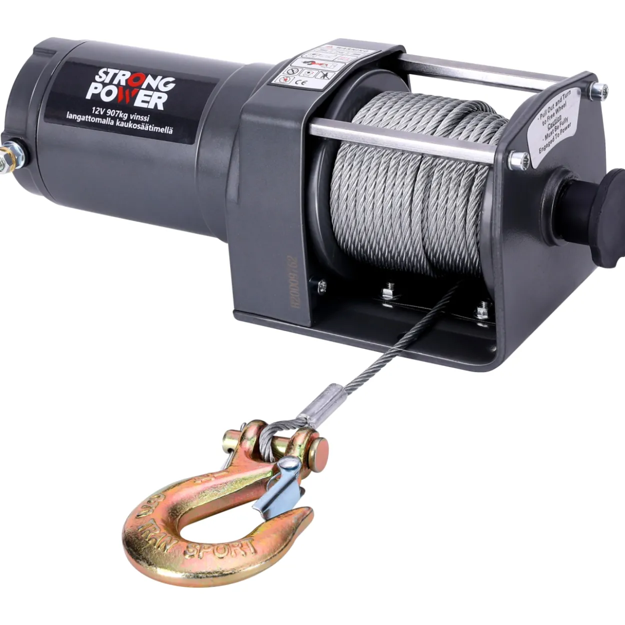 Sähkövinssi Strong Power 2000 12 V 907 kg