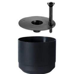 Säiliöruukku Orthex 14 cm musta
