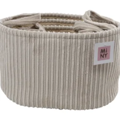 Säilytyskori Miny 3 kpl kahvoilla beige