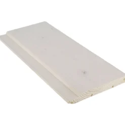 Sisustuspaneeli Cent STP 14x120x4470, Kuusi, Valkolakattu, Päätypontattu 6 kpl