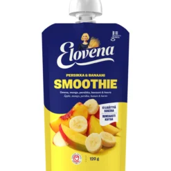 Smoothie Elovena 120 g persikka & banaani