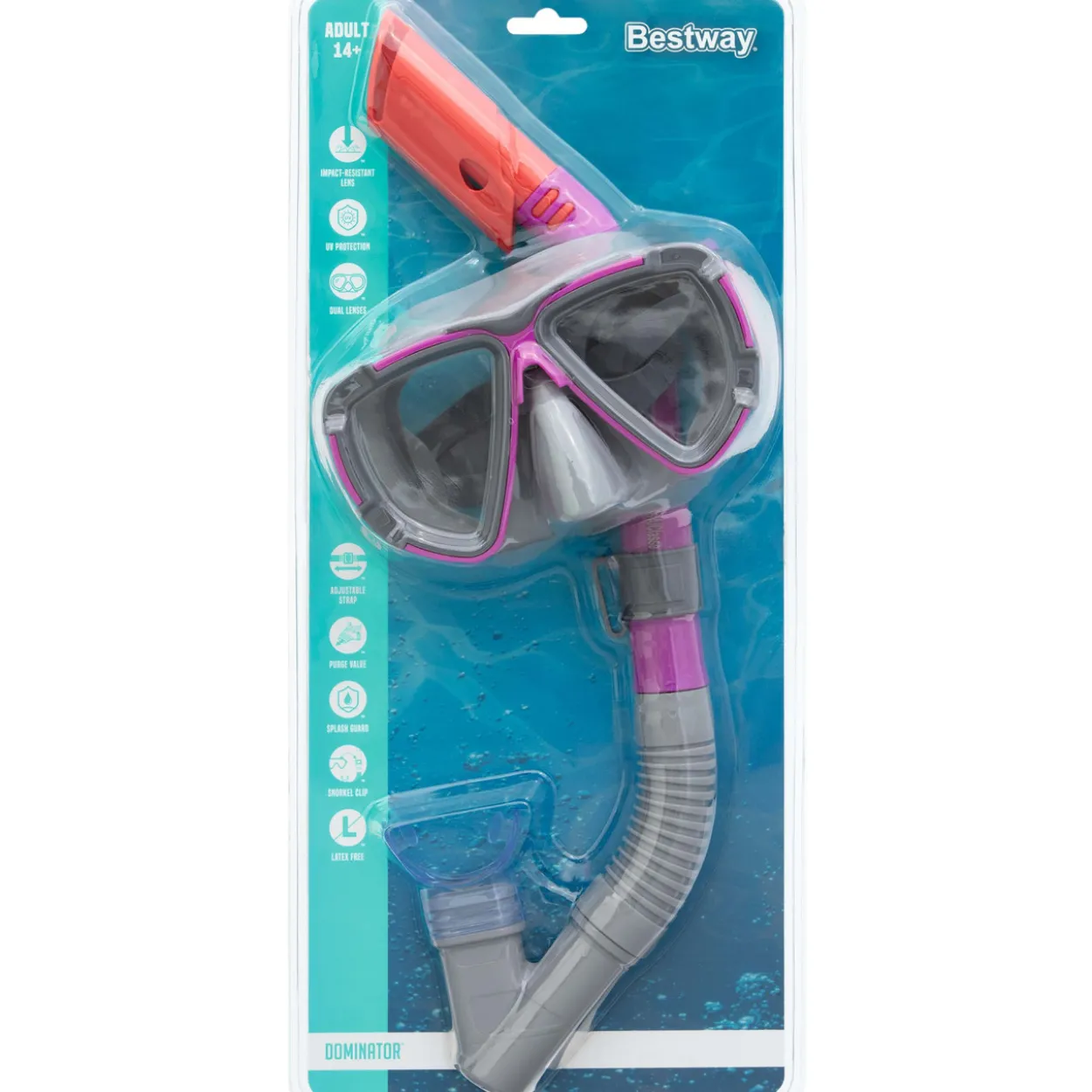 Snorkkelisetti Bestway Dominator, aikuisten