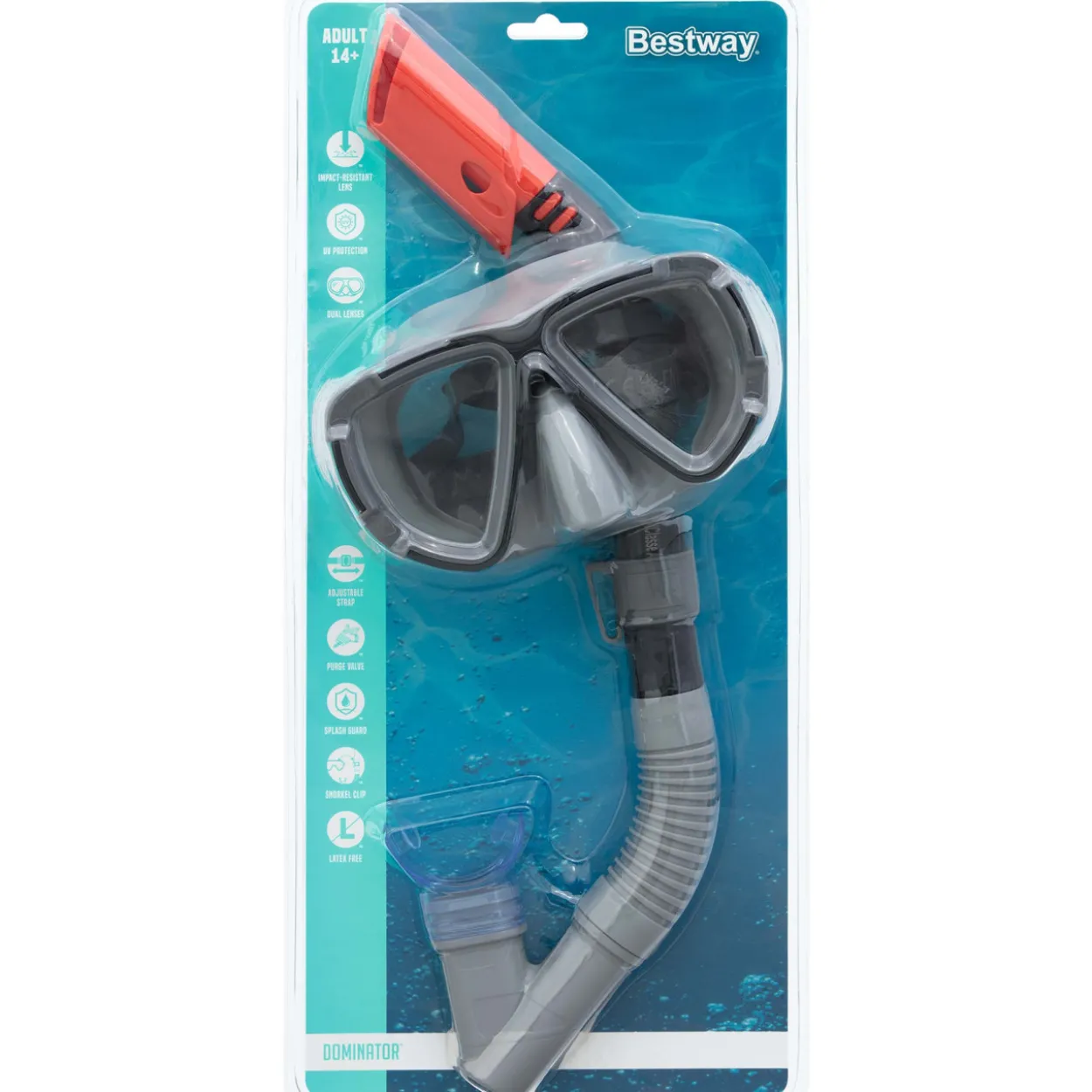 Snorkkelisetti Bestway Dominator, aikuisten