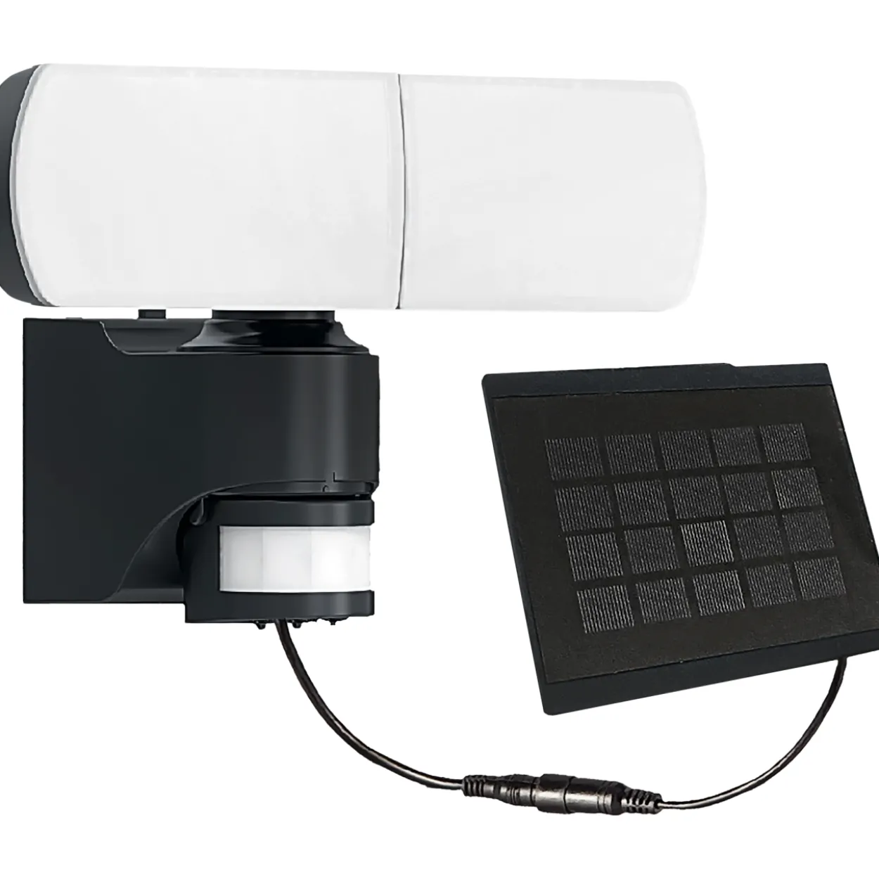 SOLAR LED-seinävalaisin 2in1 3xC