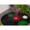 SOLAR LED-suihkulähde akulla