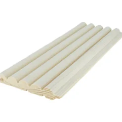 Sormipaneeli Cent 15x95x2400, Mänty, Valkolakattu, 5 kpl