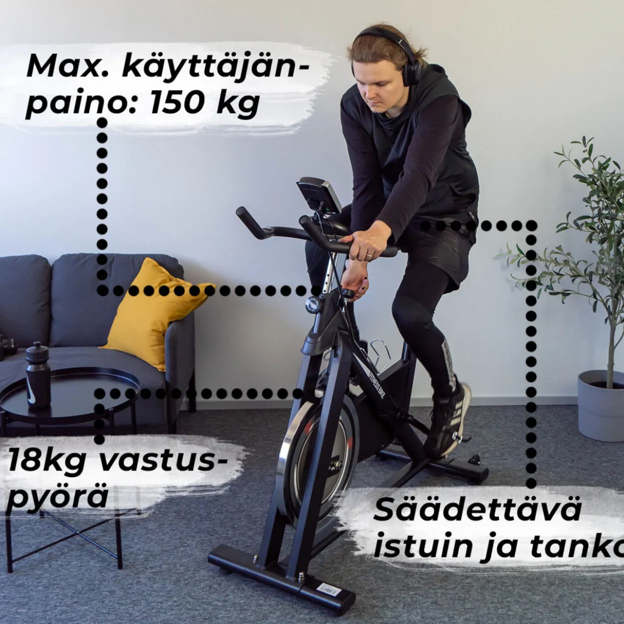 Spinningpyörä Core 1800