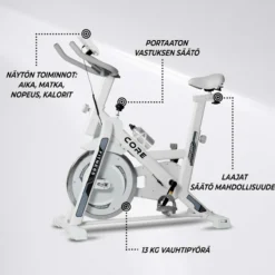 Spinningpyörä Core 1300, valkoinen