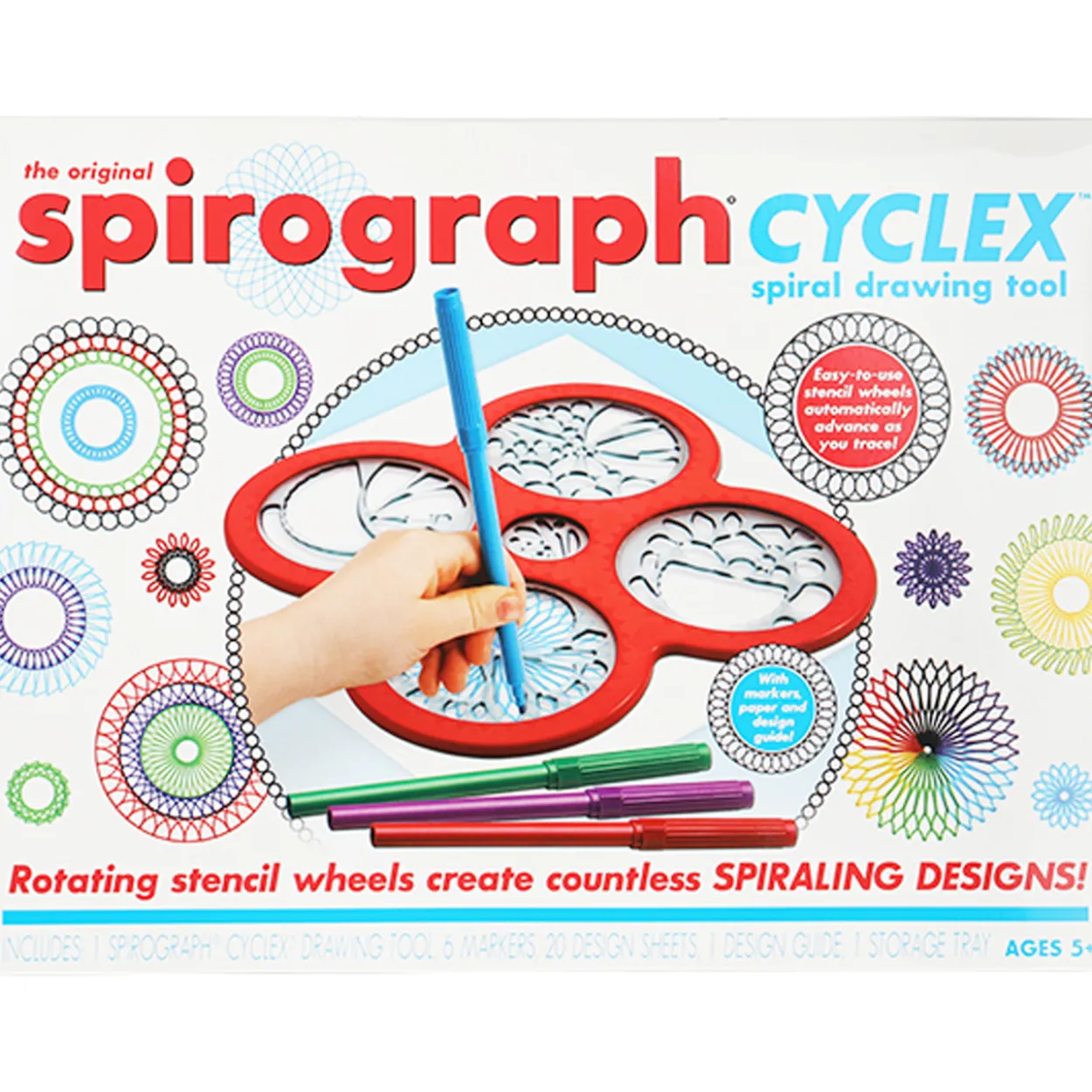 Spirograph Cyclex -piirtotyökalu