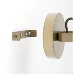 Spottivalaisin EGLO Southery 40W 18,5x11x21cm harjattu kulta/valkoinen