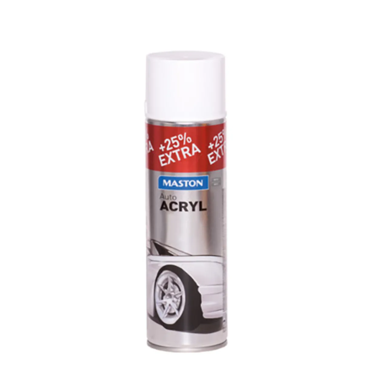 Spraymaali AutoACRYL 500 ml, matta valkoinen