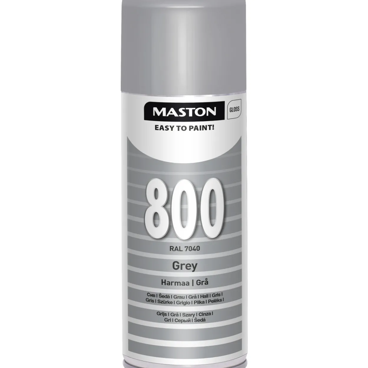 Spraymaali 400 ml, harmaa