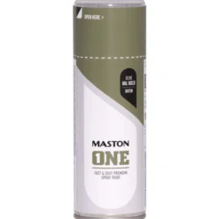 Spraymaali 400 ml ONE Satiini Oliivi RAL6013