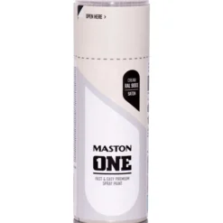 Spraymaali ONE® 400 ml, kermanvalkoinen
