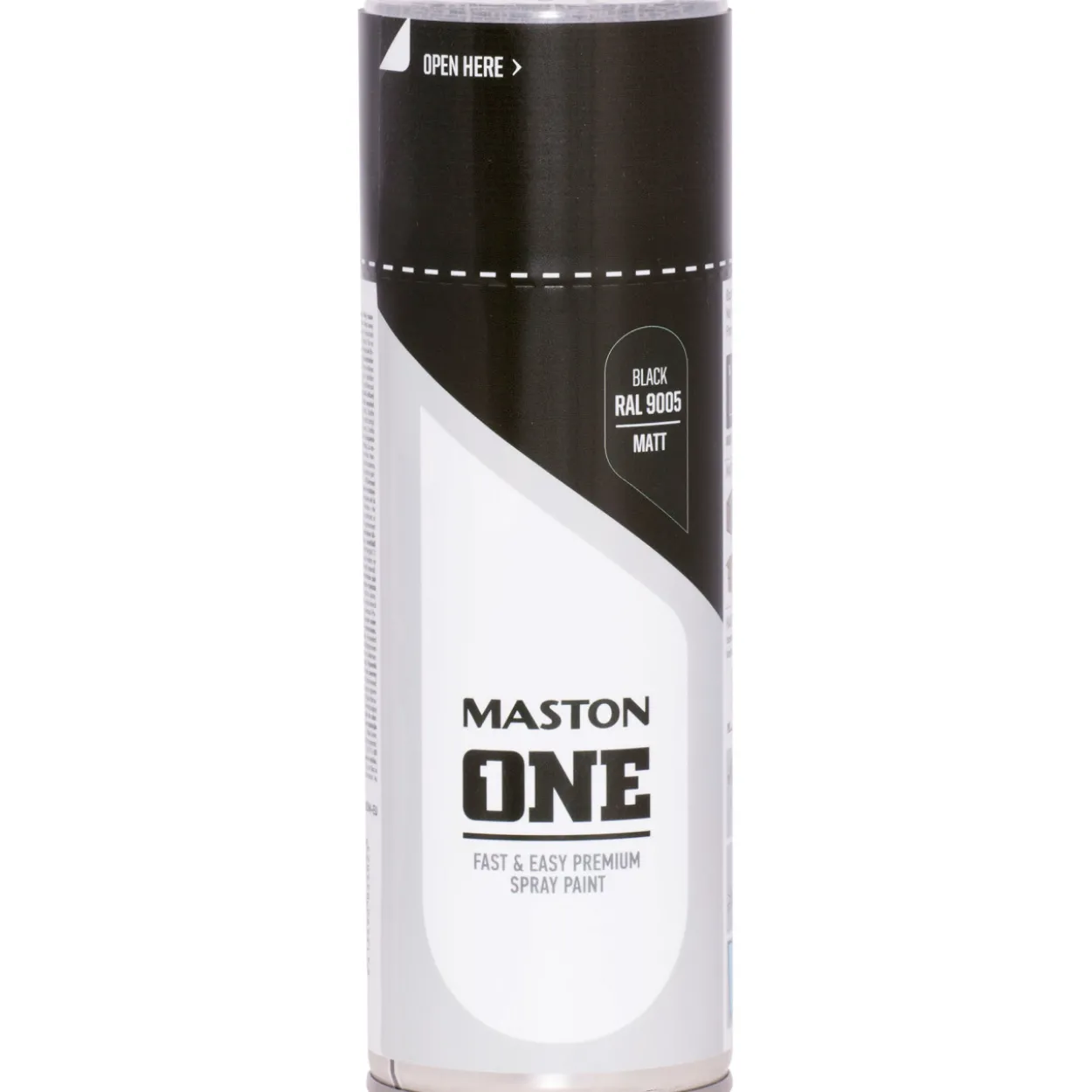 Spraymaali ONE® 400 ml, mattamusta