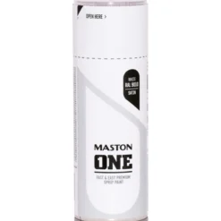 Spraymaali ONE® 400 ml, valkoinen satiini