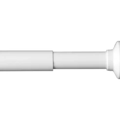 Suihkuverhotanko Kotikulta 75-125 cm valkoinen