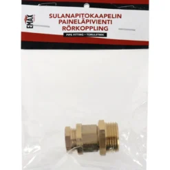 Sulanapitokaapelin paineläpivienti Emax Heating
