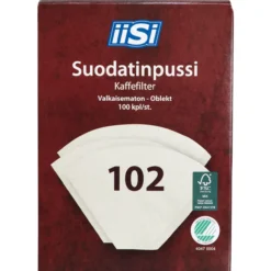 Suodatinpussi Iisi 100 kpl 102 valkaisematon