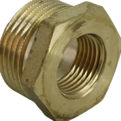 Supistusnippa 1"-1/2" messinki