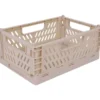 Taitettava kori Miny S 22 x 14,7 x 9,2 cm, beige