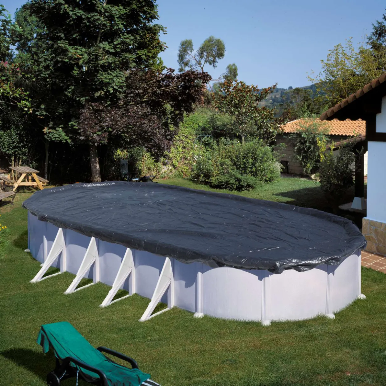 Talvisuoja Gre by Swim & Fun ovaalialtaalle 500 x 300 cm