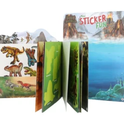 Tarrakirja Dino World Mini Sticker Fun