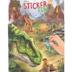 Tarrakirja Dino World Mini Sticker Fun