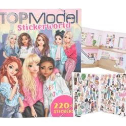 Tarrakirja TOPModel Stickerworld