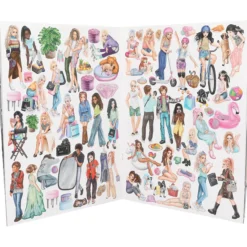 Tarrakirja TOPModel Stickerworld